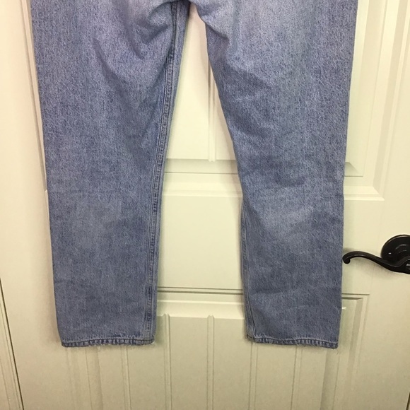 AGOLDE Riley High Rise Straight Crop Jeans in Shatter Size 27. - Picture 9 of 13
